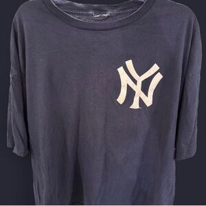 Majestic Navy Blue Short Sleeve Tee